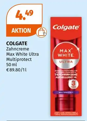 Müller Colgate zahncreme max white ultra multiprotect Angebot