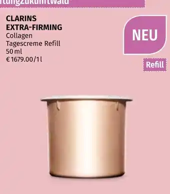 Müller Clarins extra-firming collagen tagescreme refill Angebot