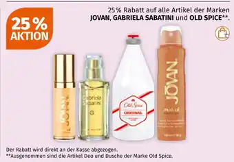 Müller Jovan, gabriela sabatini und old spice 25 % rabatt Angebot