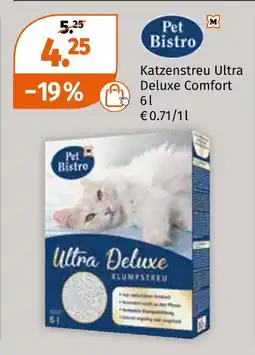 Müller Pet bistro katzenstreu ultra deluxe comfort Angebot