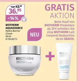 Müller Biotherm aquasource Angebot