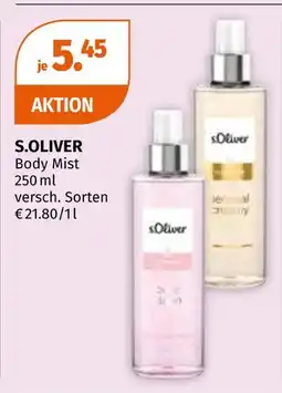 Müller S.oliver body mist Angebot