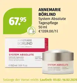 Müller Annemarie börlind system absolute tagespflege Angebot