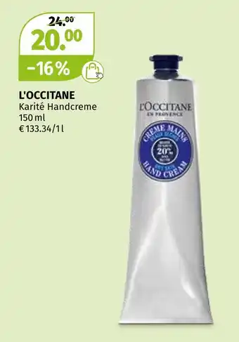 Müller L'occitane karité handcreme Angebot