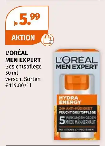 Müller L'oréal men expert Angebot