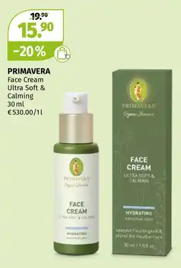 Müller Primavera face cream ultra soft & calming Angebot