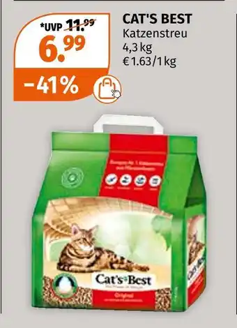 Müller Cat's best katzenstreu Angebot