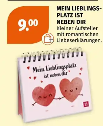 Müller Mein lieblingsplatz ist neben dir Angebot