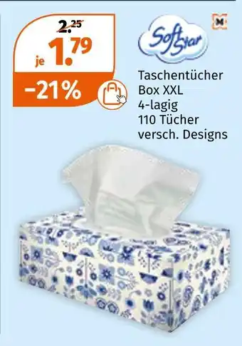 Müller Softstar taschentücher Angebot