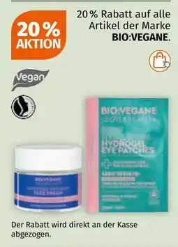 Müller Bio:vegane 20 % rabatt Angebot