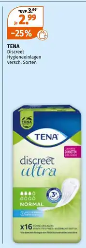 Müller Tena discreet hygieneeinlagen Angebot