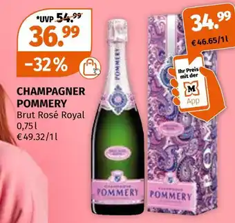 Müller Champagner pommery brut rosé royal Angebot