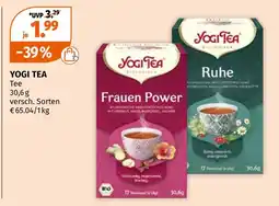 Müller Yogi tea Angebot