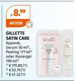 Müller Gillette satin care Angebot