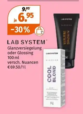 Müller Lab system glanzversiegelung oder glossing Angebot