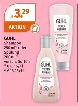 Müller Guhl shampoo oder spülung Angebot