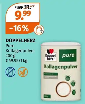 Müller Doppelherz pure kollagenpulver Angebot