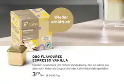 Tchibo Qbo flavoured espresso vanilla Angebot