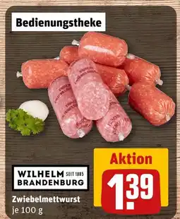 REWE Wilhelm brandenburg zwiebelmettwurst Angebot