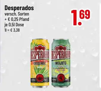 trinkgut Desperados original oder mojito Angebot