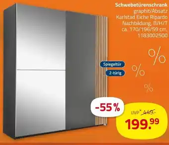 ROLLER Karlstad schwebetürenschrank Angebot