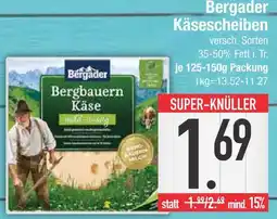 Edeka Bergader käsescheiben Angebot