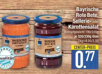 Edeka Bayrische rote bete, sellerie- oder karottensalat Angebot