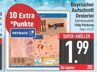 Edeka Bayrischer aufschnitt dreierlei Angebot