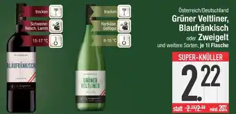 Edeka Österreich/deutschland grüner veltliner oder blaufränkisch oder zweigelt Angebot