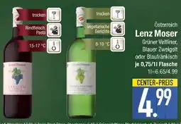 Edeka Lenz moser grüner veltliner oder blauer zweigelt oder blaufränkisch Angebot