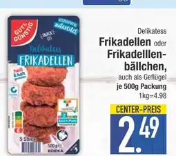 Edeka Gut&günstig frikadellen oder frikadellenbällchen Angebot