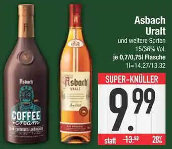 Edeka Asbach coffee + cream oder uralt Angebot