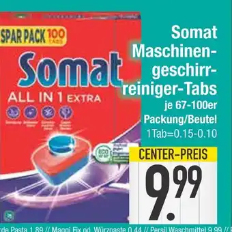 Edeka Somat maschinengeschirrreiniger-tabs Angebot