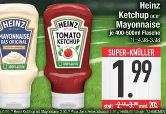 Edeka Heinz ketchup oder mayonnaise Angebot