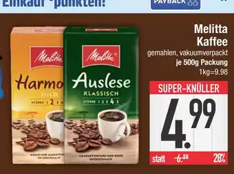 Edeka Melitta harmonie mild oder auslese klassisch Angebot