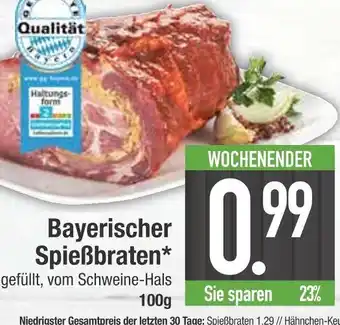 Edeka Qualität bayerischer spießbraten Angebot