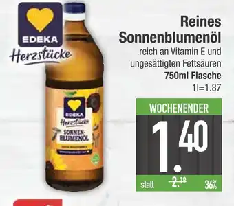 Edeka Edeka reines sonnenblumenöl Angebot