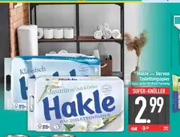 Edeka Hakle hakle oder servus toilettenpapier Angebot