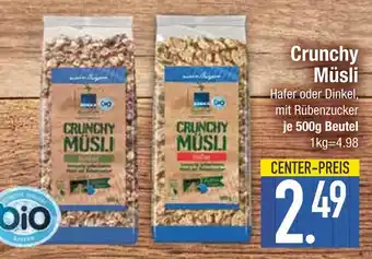 Edeka Siegel crunchy müsli Angebot