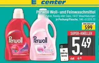 Edeka Perwoll perwoll woll- und feinwaschmittel Angebot