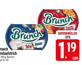 Edeka Brunch natur oder paprika peperoni Angebot