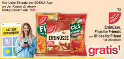 Edeka Gut & günstig erdnüsse, flips for friends oder sticks for friend Angebot