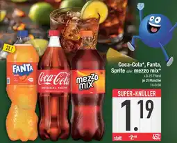 Edeka Coca-cola coca-cola, fanta, sprite oder mezzo mix Angebot