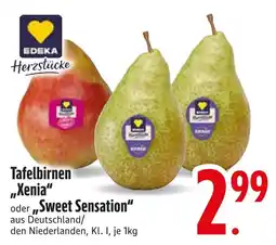 Edeka Edeka herzstücke tafelbirnen xenia oder sweet sensation Angebot