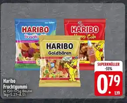 Edeka Haribo tropifrutti oder happy cola oder goldbären Angebot