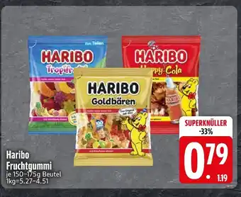 Edeka Haribo tropifrutti oder happy cola oder goldbären Angebot