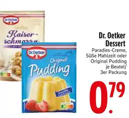 Edeka Dr. oetker paradies-creme, süße mahlzeit oder original pudding Angebot