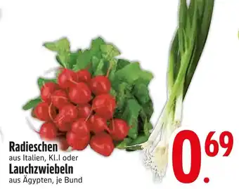 Edeka Radieschen oder lauchzwiebeln Angebot