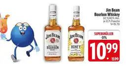 Edeka Jim beam bourbon whiskey oder honey Angebot