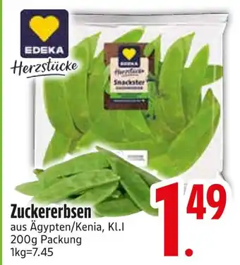 Edeka Edeka zuckererbsen Angebot